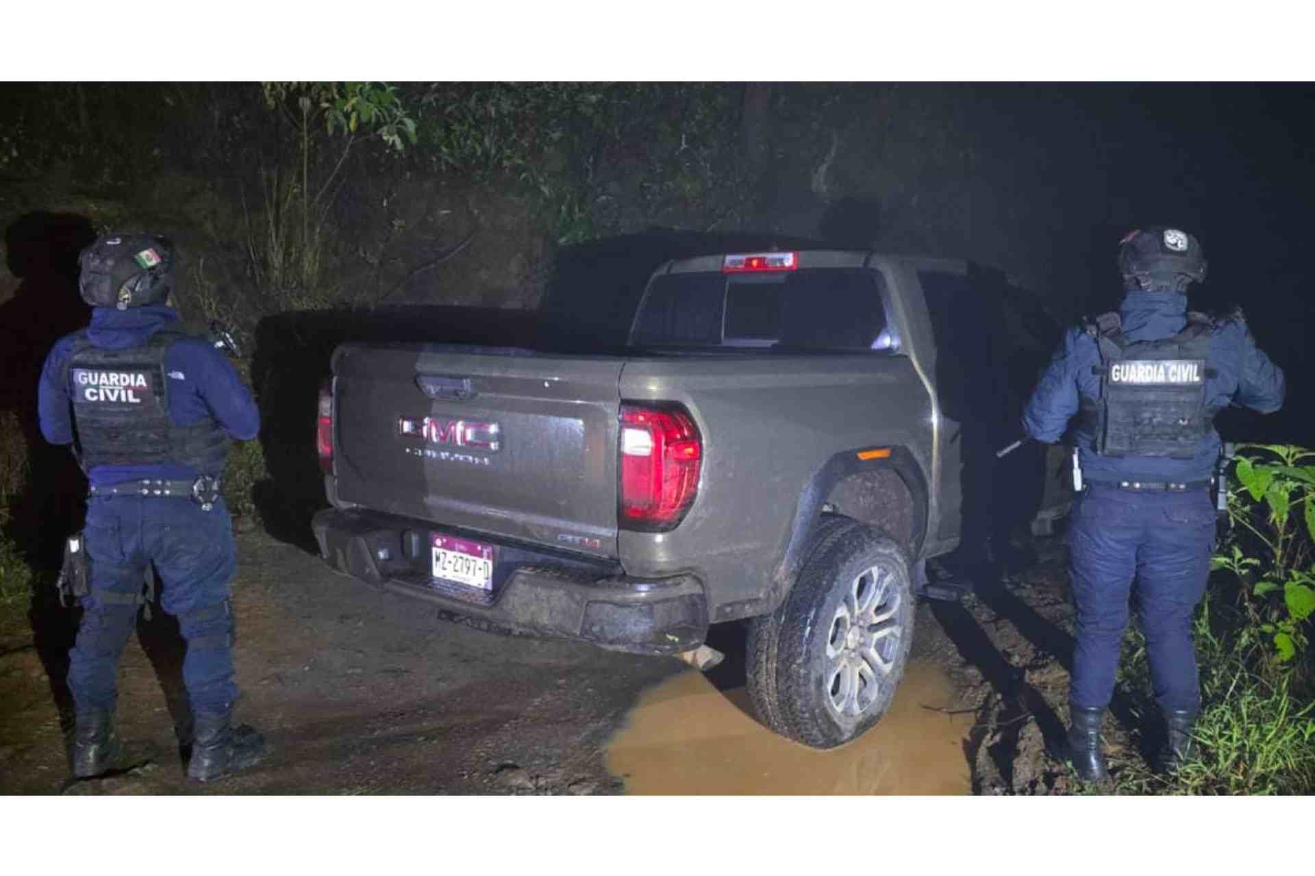 En acción oportuna, Guardia Civil recupera camioneta robada en Uruapan