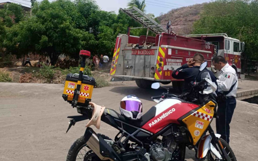 “Moto Paramédico” entregada por la Alcaldesa Fanny L. Arreola, se encuentra operando desde el martes 4 de junio.