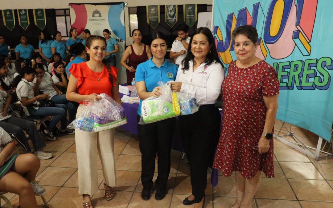 Apatzingán se suma a la Caravana “Jalo X las Mujeres” con entrega de Kits menstruales