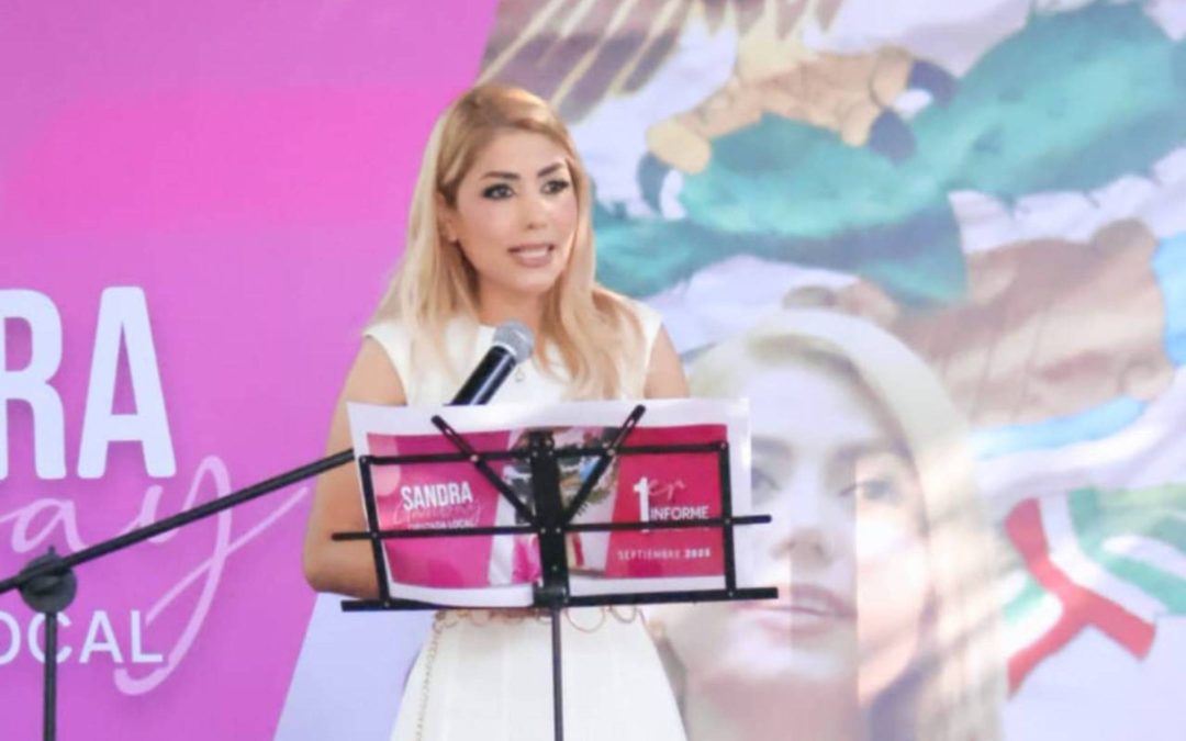 Diputada Sandra Olimpia Garibay, rinde su Primer Informe Legislativo con austeridad pero con resultados palpables.