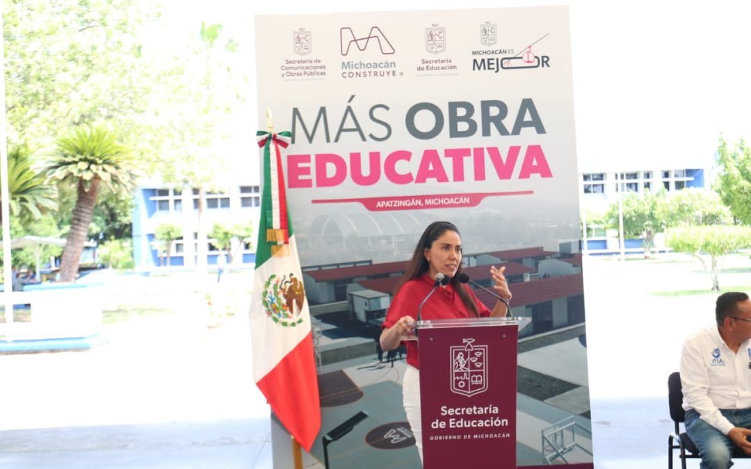 Compromiso con la educación: autoridades entregan infraestructura al TecNM Apatzingán