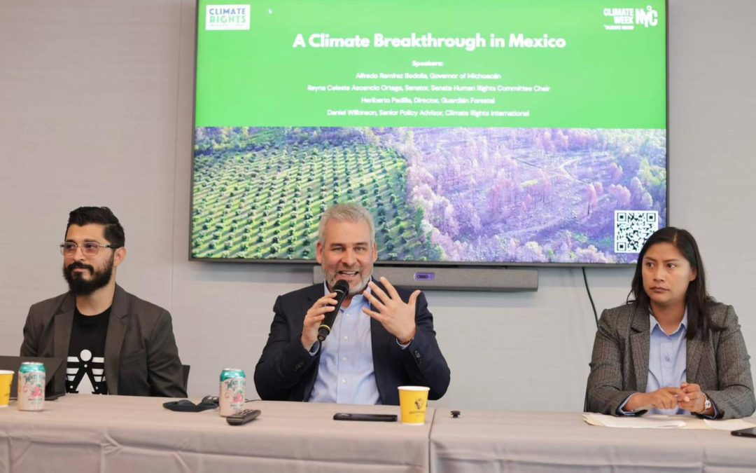 Climate Rights International, reconoce a Guardián Forestal, como el mejor sistema vigilante satelital para la defensa del bosque en el mundo.
