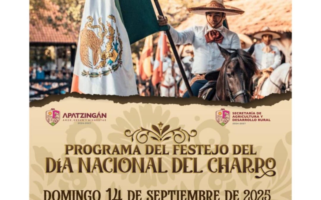 Apatzingán celebrará el «Día Nacional del Charro» con un amplio programa cultural y deportivo.