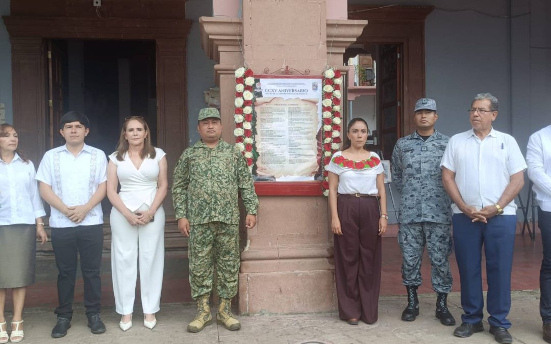 Con pega en Bando Solemne de festividades septembrinas, Fanny Arreola inaugura el espíritu patrio en Apatzingán.