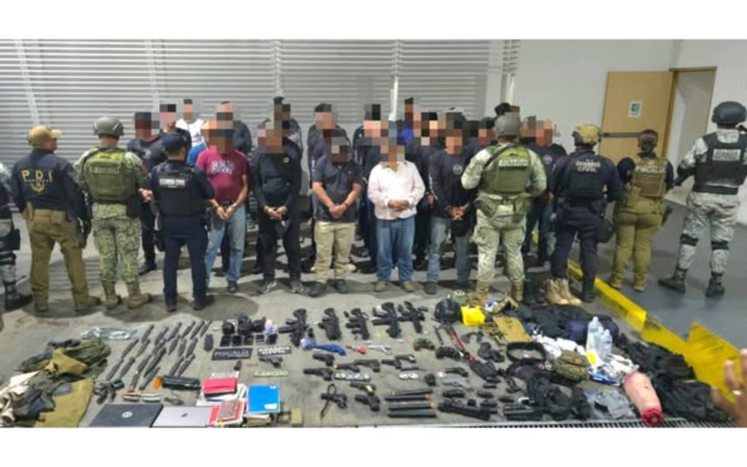 SSP de Michoacán desactiva campamento irregular en Vista Hermosa, Michoacán.