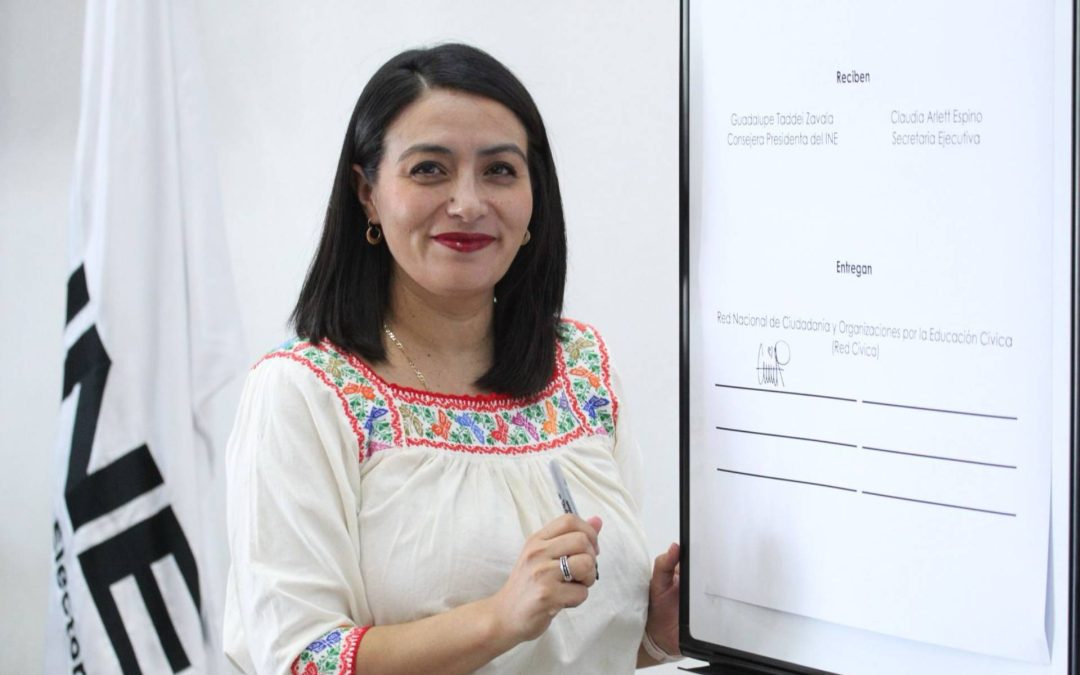 Consejera Carol Arellano impulsa desde la Red Cívica Mx propuestas para fortalecer la educación cívica en la Reforma Electoral