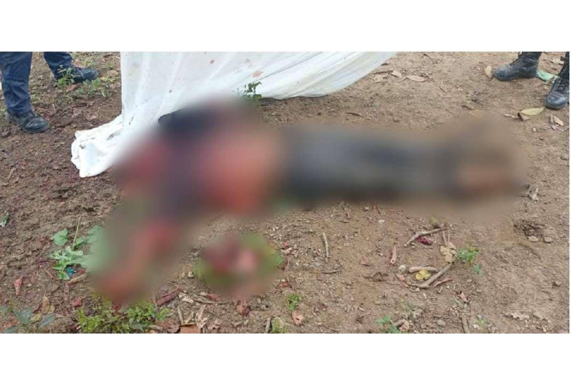 Hombre acribillado a Balazos en la Comunidad El Coire, municipio de Aquila.