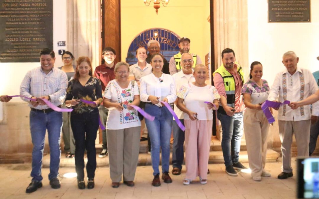Con la restauración del Museo Casa de la Constitución, revivimos la historia de Apatzingán: Fanny L. Arreola.