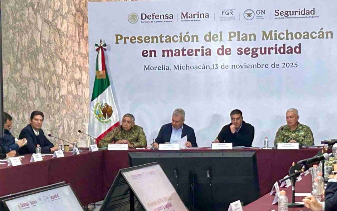 Queremos que el Plan Michoacán funcione, no queremos un quinto plan: Alfonso Martínez