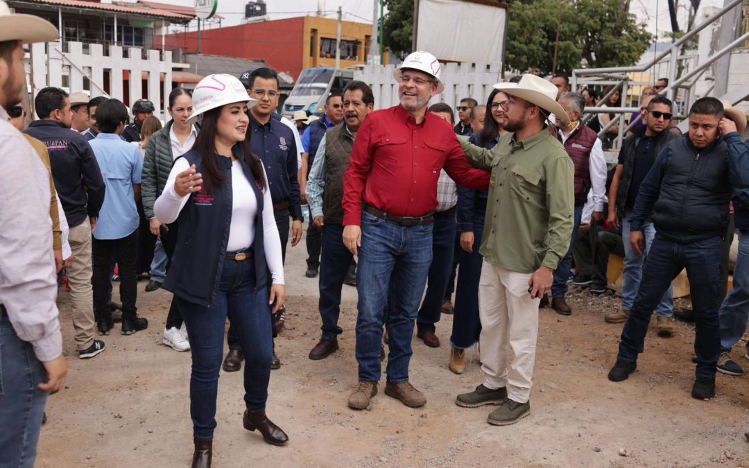 Bedolla supervisa construcción del DIF Uruapan; registra 72% de avance