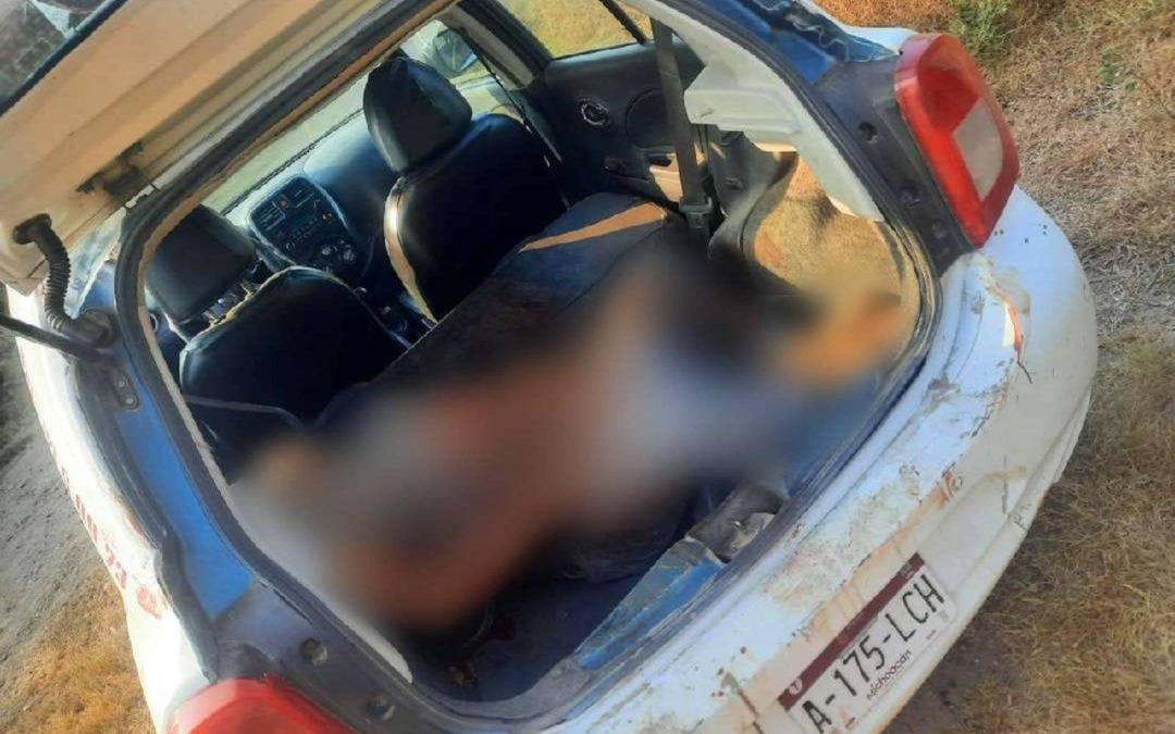 Hallazgo Macabro en Lázaro Cárdenas: Taxista ejecutado en la brecha a El Bordonal