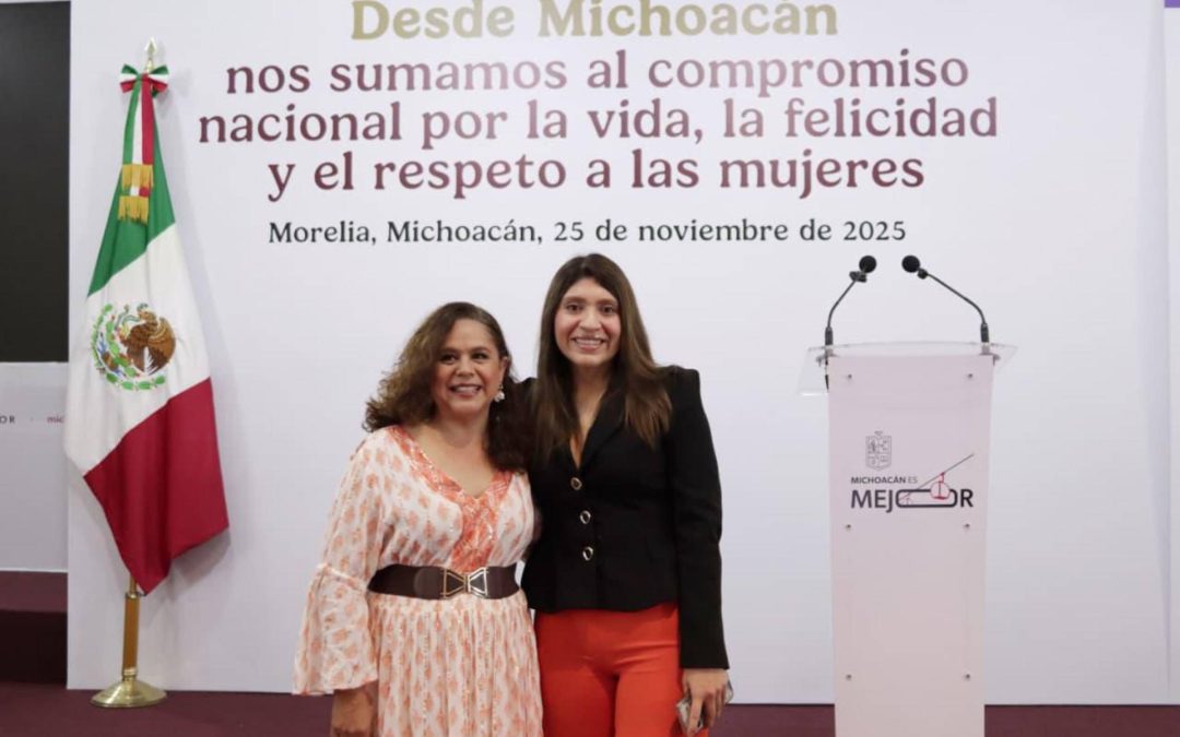 En Michoacán, es tiempo de mujeres sin violencia: Seimujer