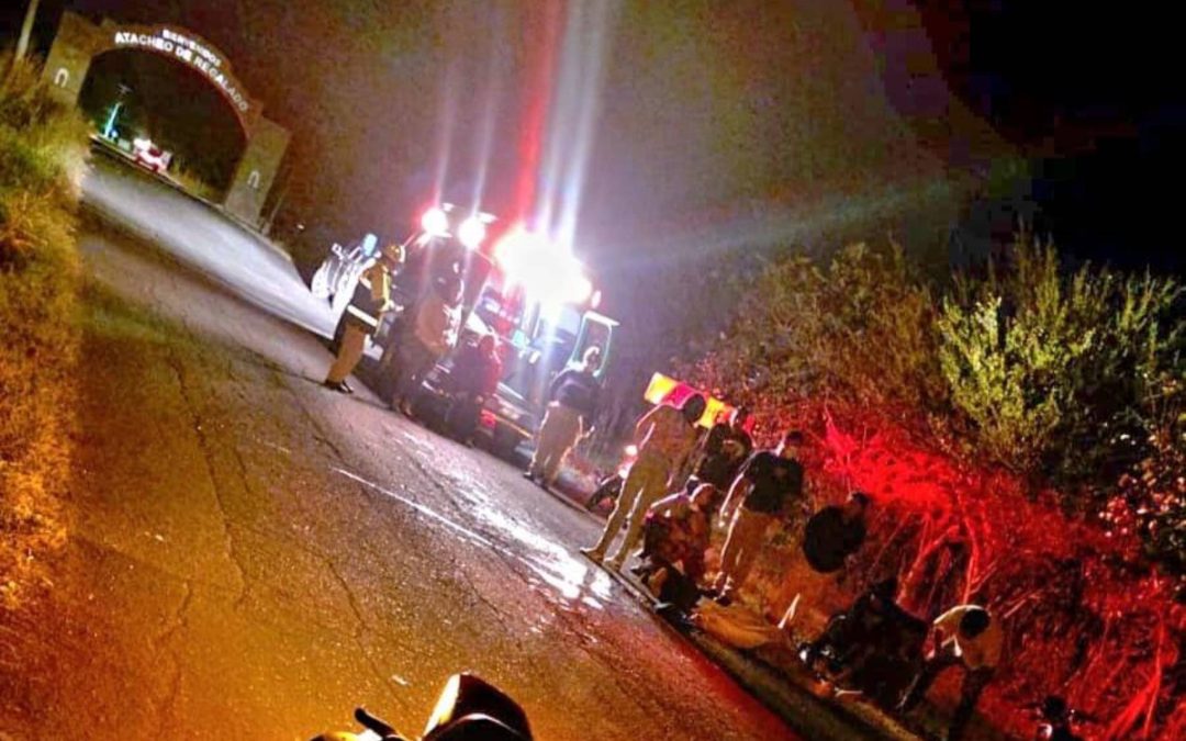 Adolescente pierde la vida tras choque de motocicleta en la entrada a Atacheo, Zamora