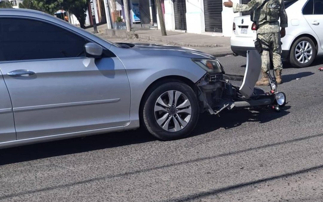 Dos accidentes viales se registran la mañana de este domingo en Apatzingán
