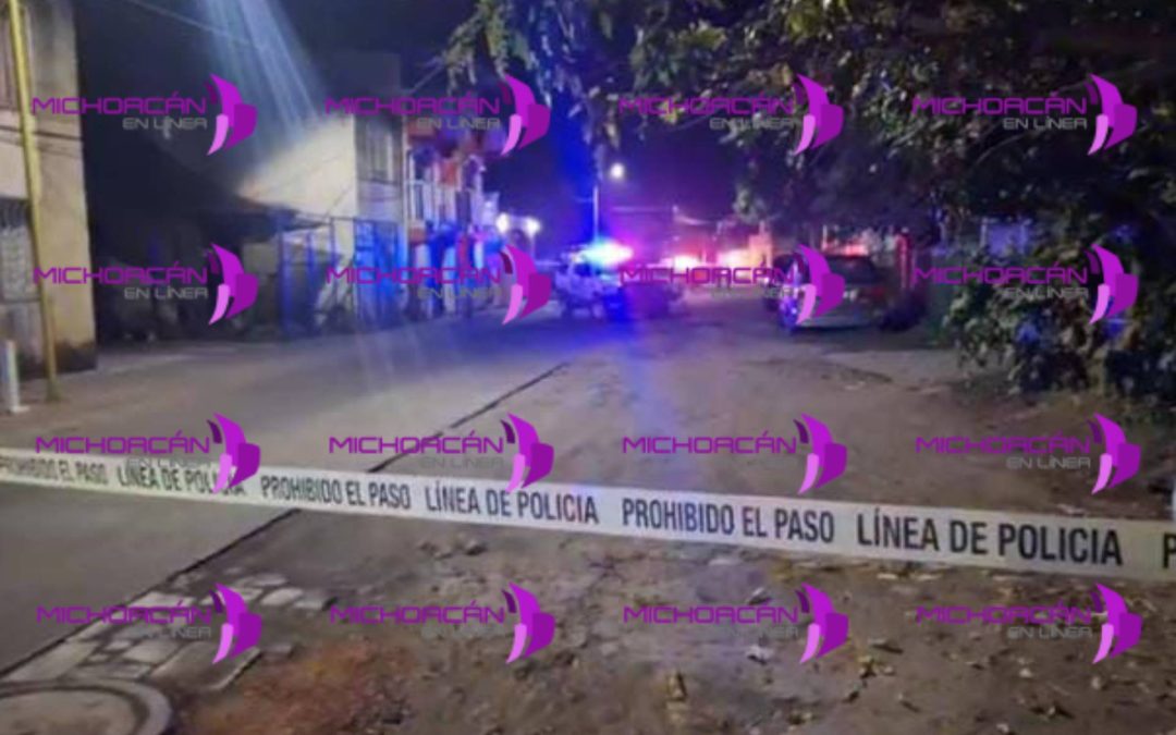 Privan de la vida a motociclista en el Infonavit Rosa de Castilla, en Uruapan