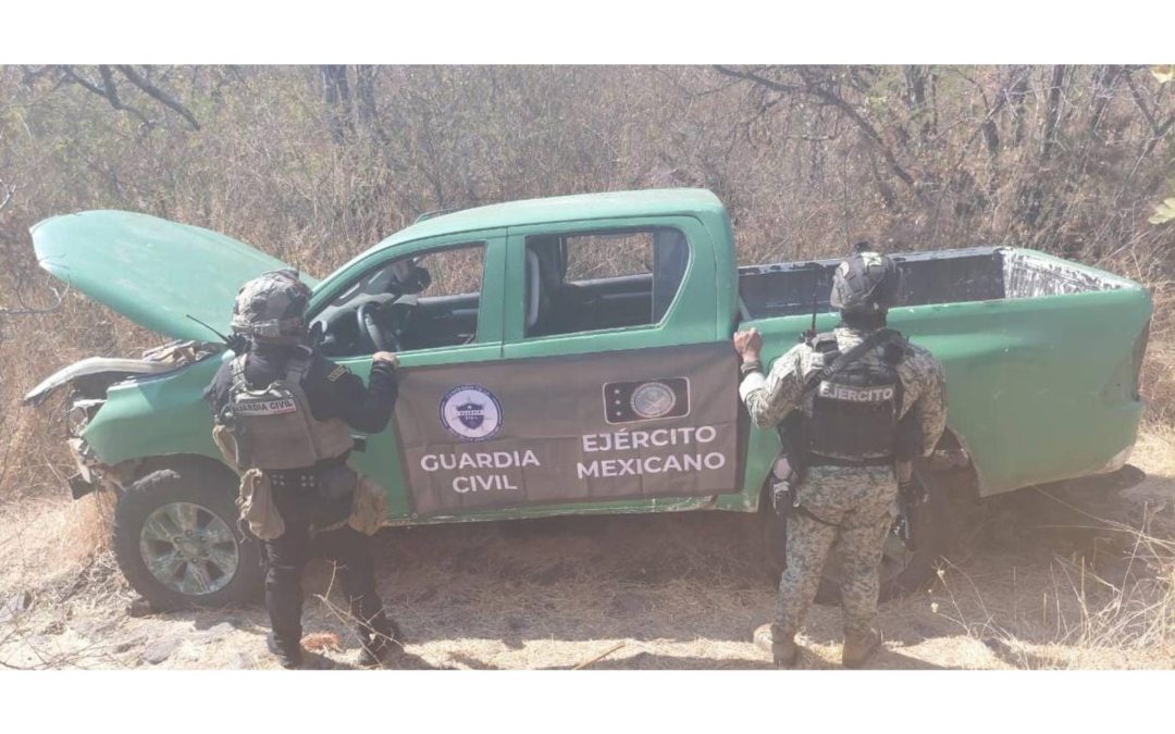 SEDENA aseguran campamento con armamento y vehículos robados en Buenavista durante operativo Paricutín
