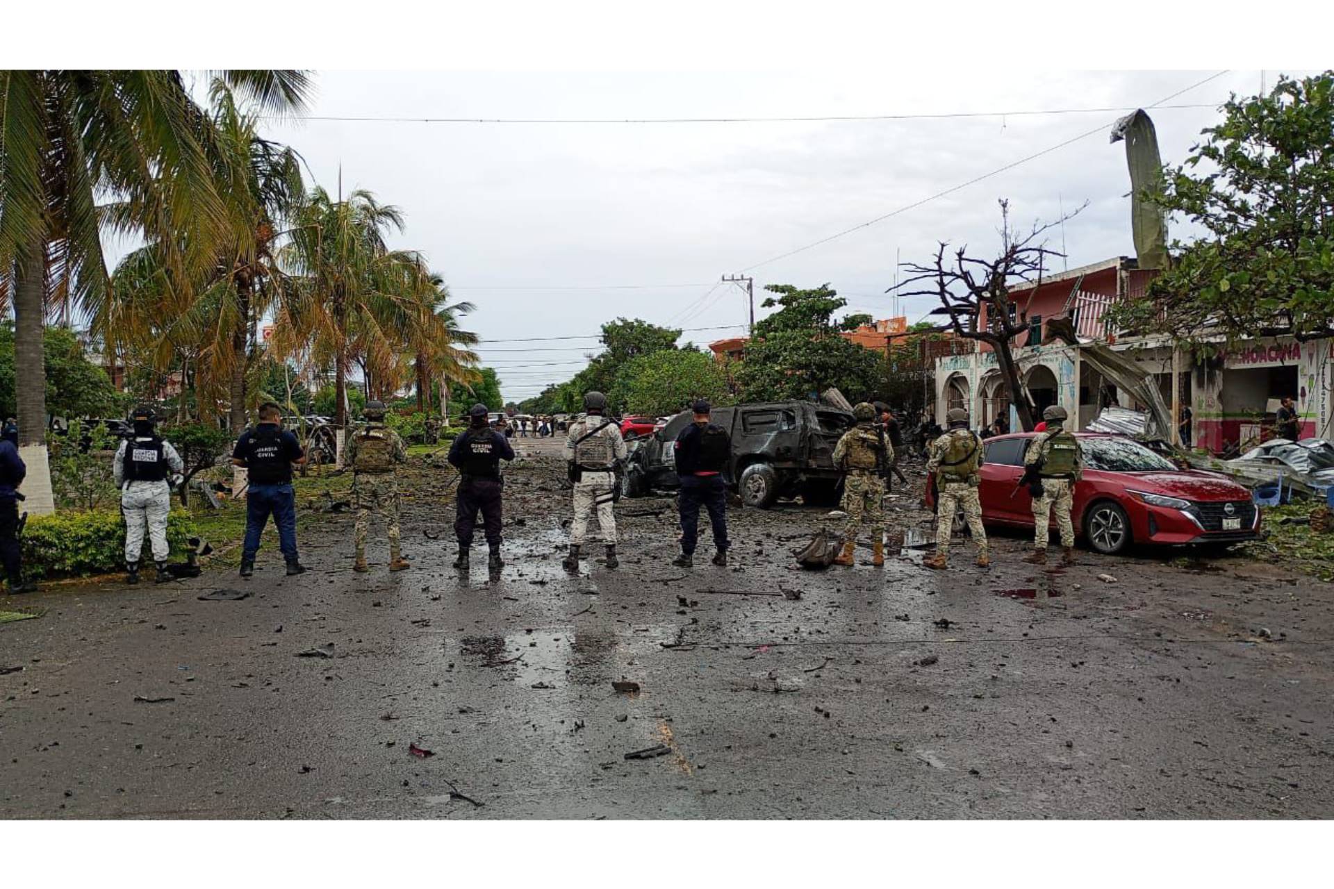 Autoridades federales y estatales, coordinadas por la seguridad y el control en Coahuayana