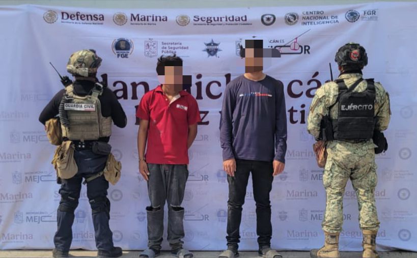 SSP asegura a 5 personas, armas, droga y vehículos en Buenavista