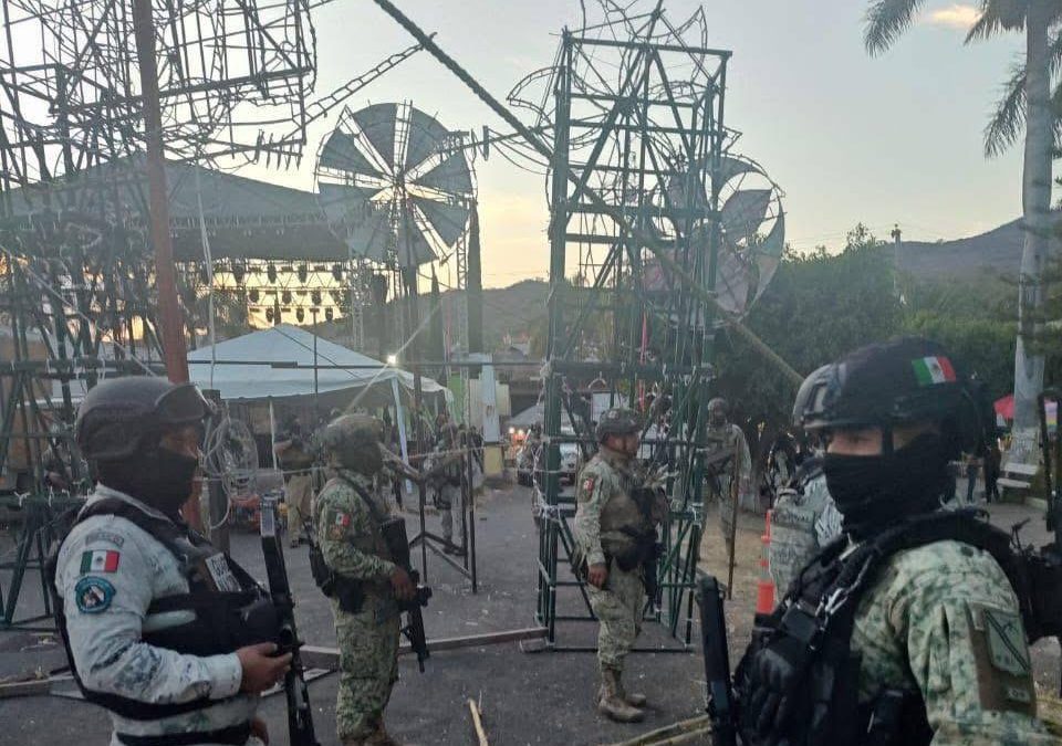 Autoridades federales y estatales suspenden festejo patronal en Tinaja de Vargas por apología del delito