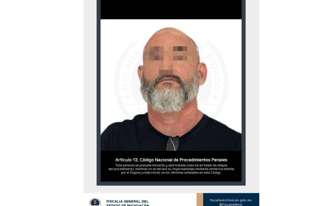 FGE recibe extradición de José Luis “N”, el Marino, presunto responsable del homicidio de un adolescente, cometido en Lázaro Cárdenas