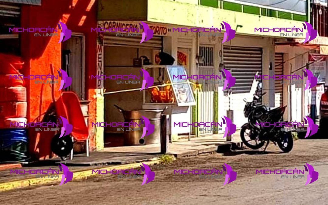 Identifican a la víctima ejecutada a balazos en una carnicería de Uruapan