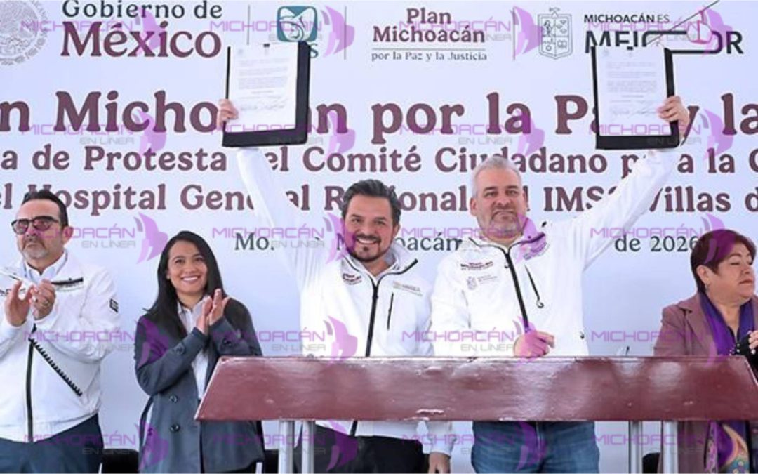 IMSS construye nuevo Hospital en Morelia como parte del Plan Michoacán: 260 camas y 54 especialidades médicas.