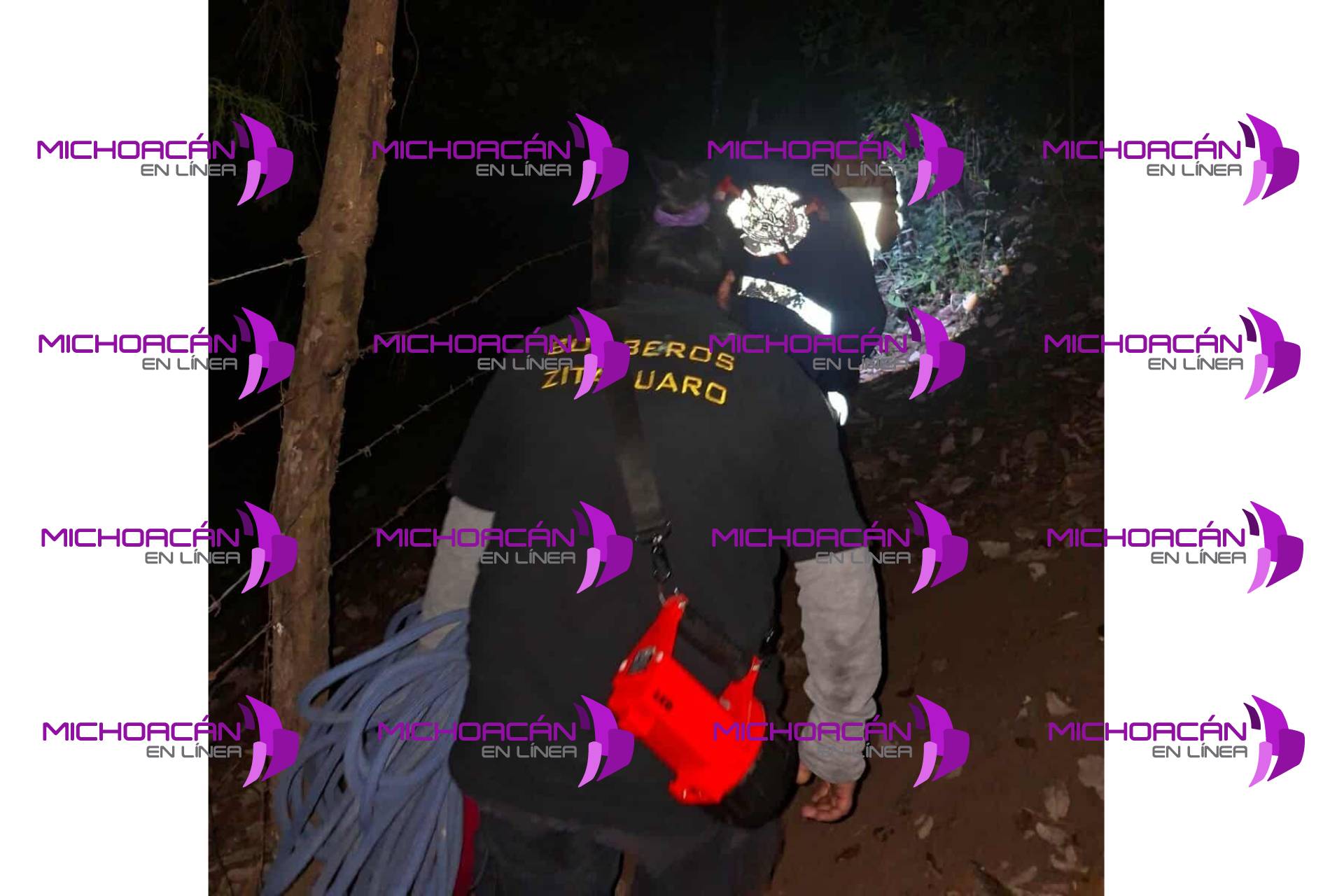 Rescatan con vida a ocho personas extraviadas en el Cerro del Cacique, en Zitácuaro