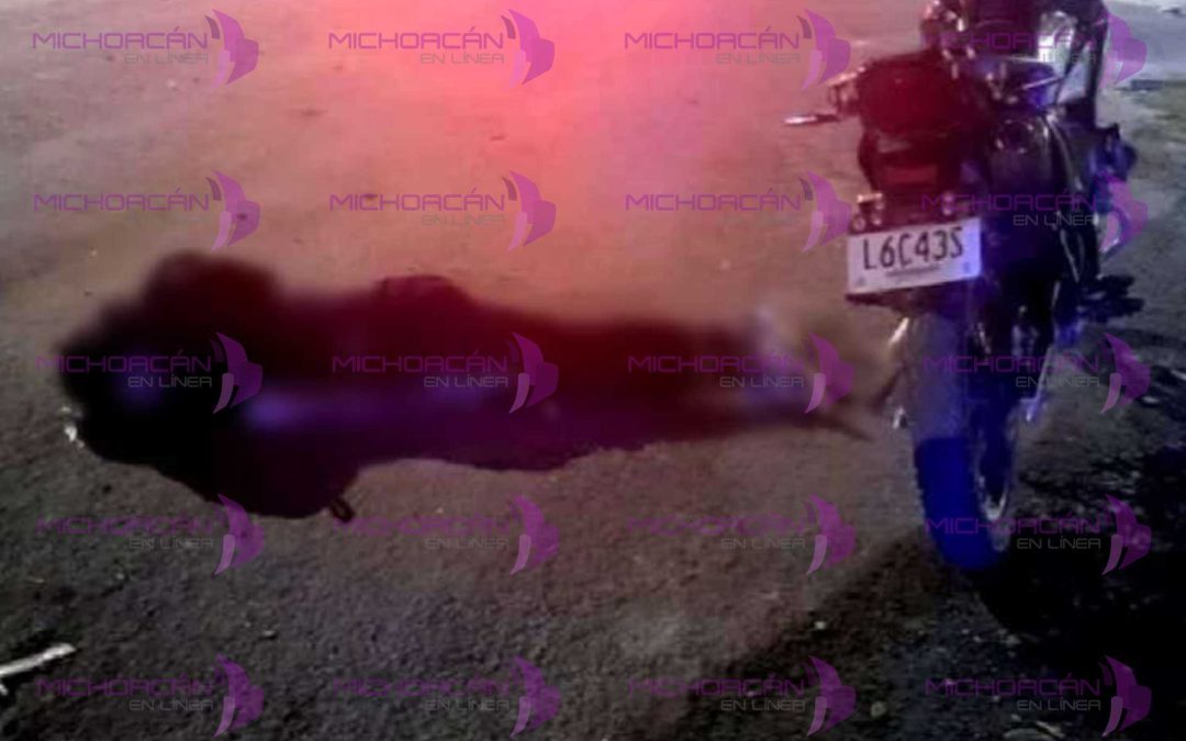 Identifican a joven asesinado a balazos en Apatzingán