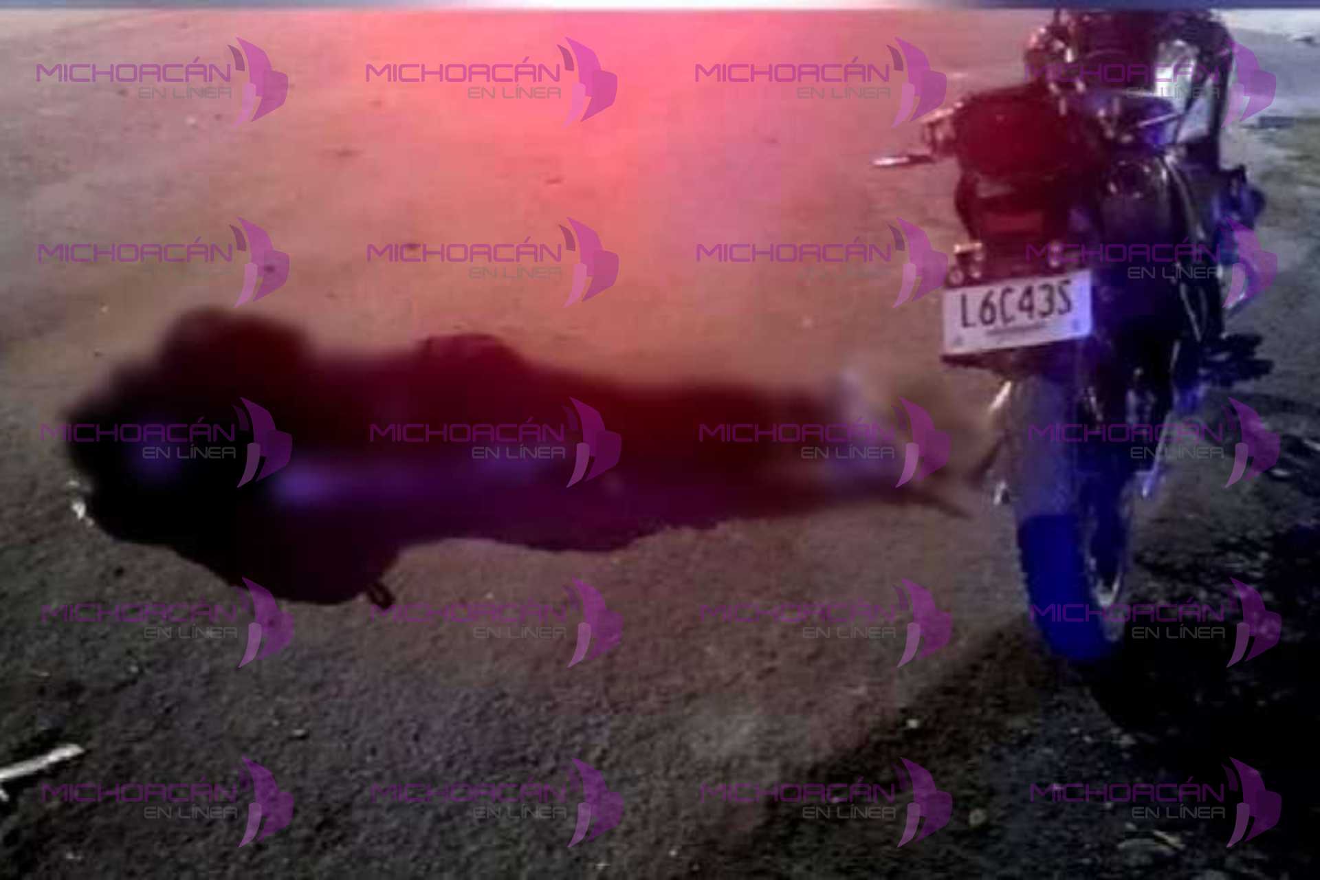 Identifican a joven asesinado a balazos en Apatzingán