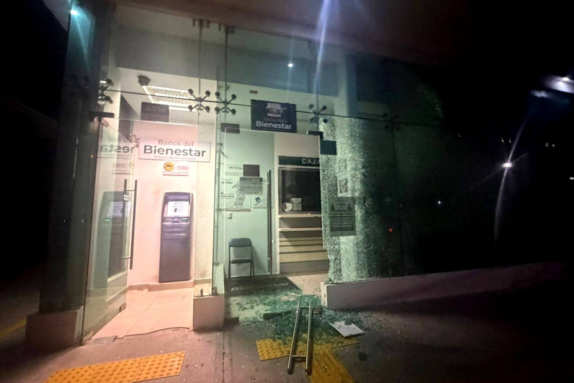 Atacan a tiros sucursal del Banco del Bienestar en Tarímbaro