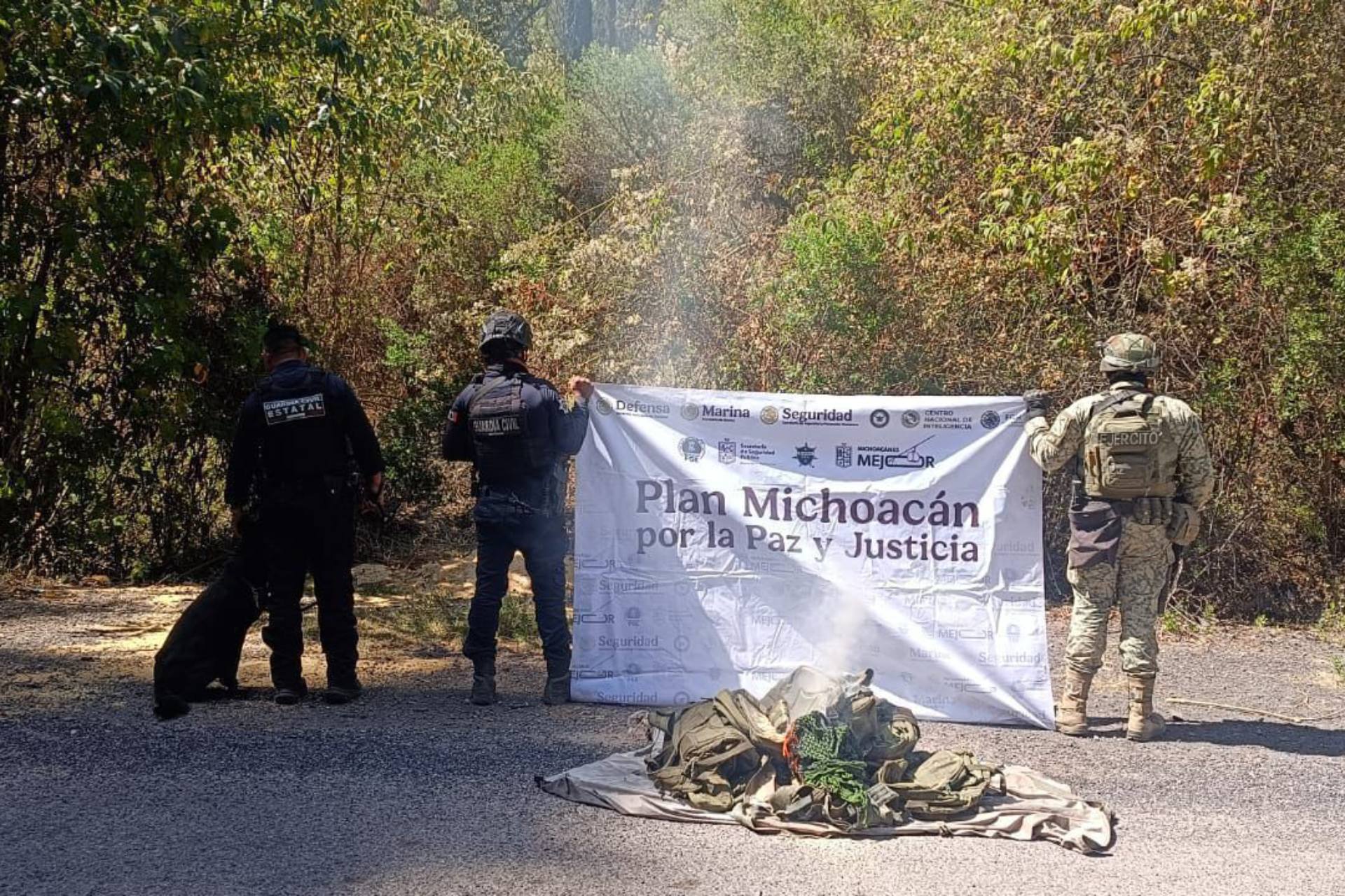 Localizan e inhabilitan campamento clandestino en Queréndaro: SSP