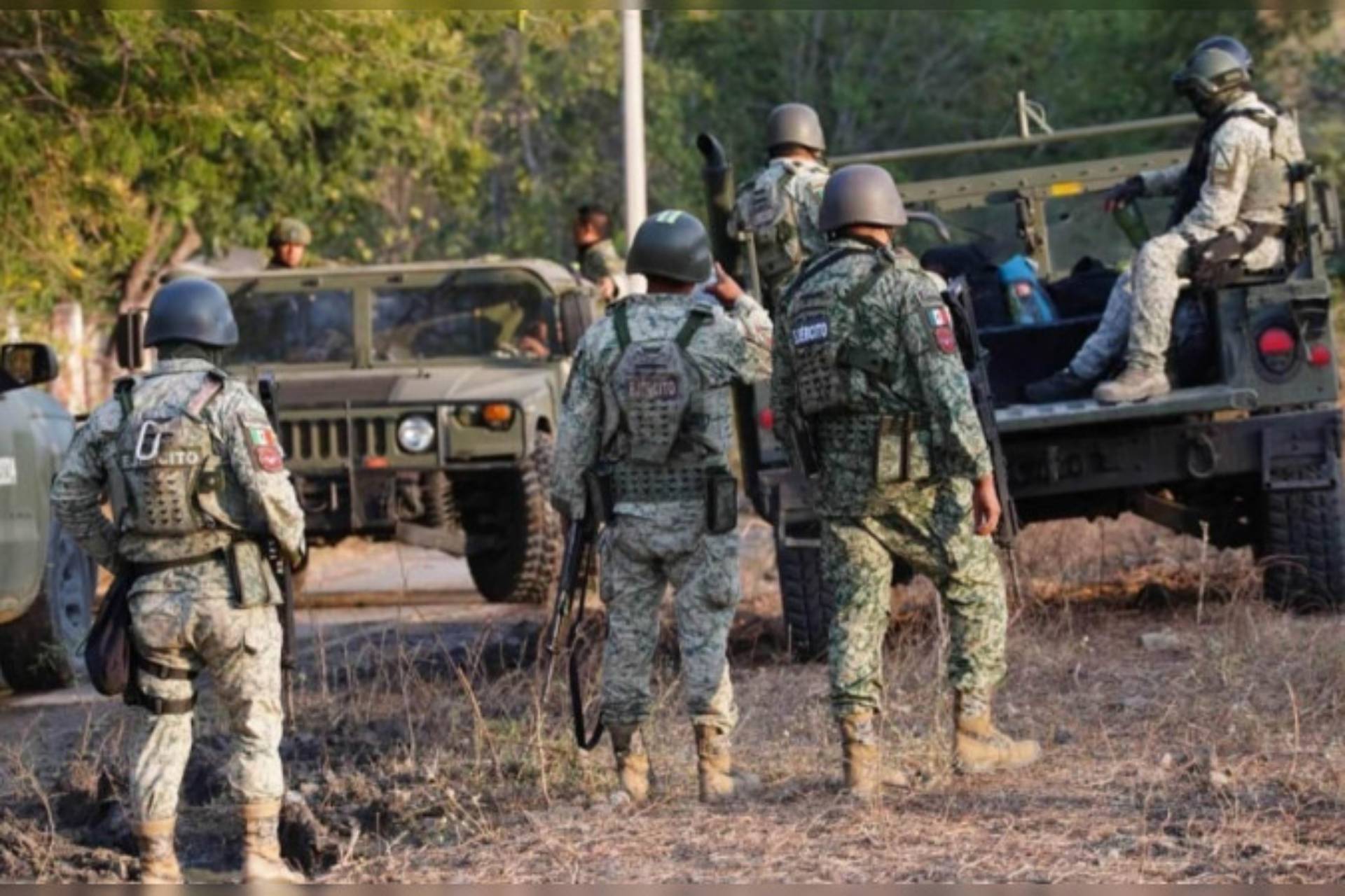 Tres militares resultan lesionados tras recorrido de vigilancia en Apatzingán