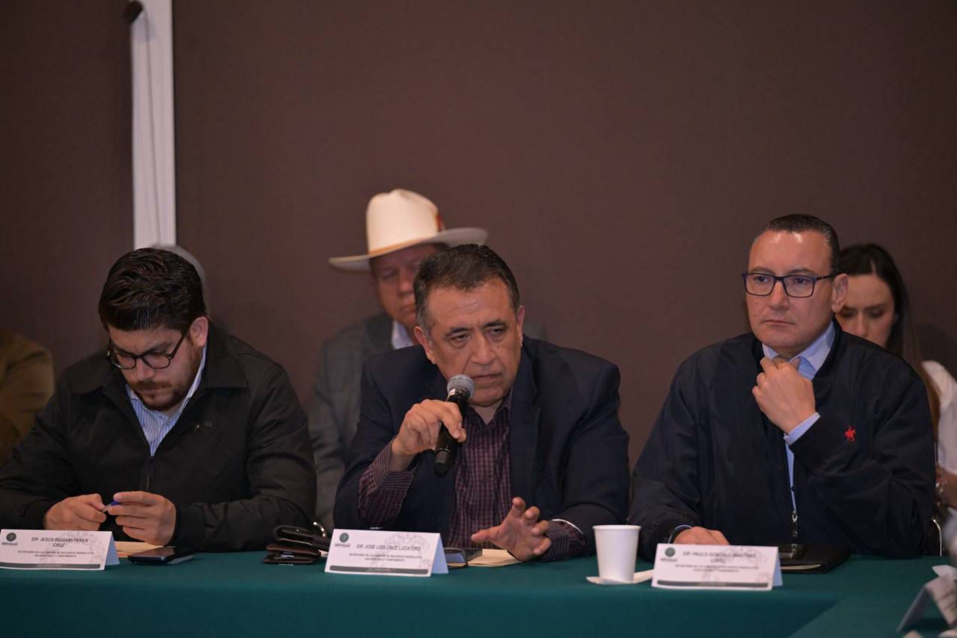 Cruz Lucatero destaca avances en Nueva Ley de Aguas.