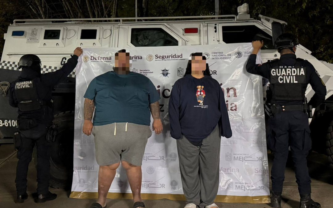 Detienen en Apatzingán a presunto operador regional vinculado a extorsión y homicidios