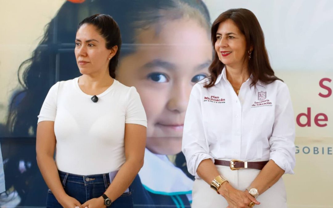 Resultados educativos transforman Apatzingán: Gabriela Molina