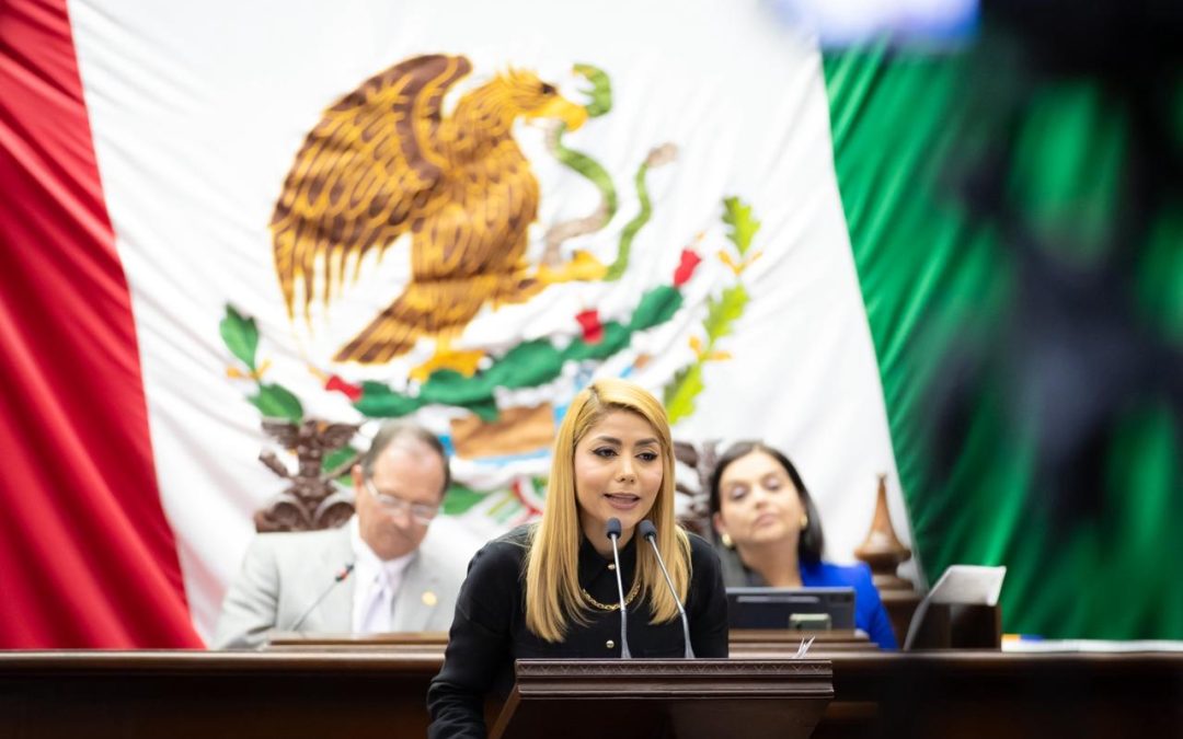 Sandra Garibay fija postura contra dictamen de FIDEMICH por falta de análisis y claridad en bienes del Estado.