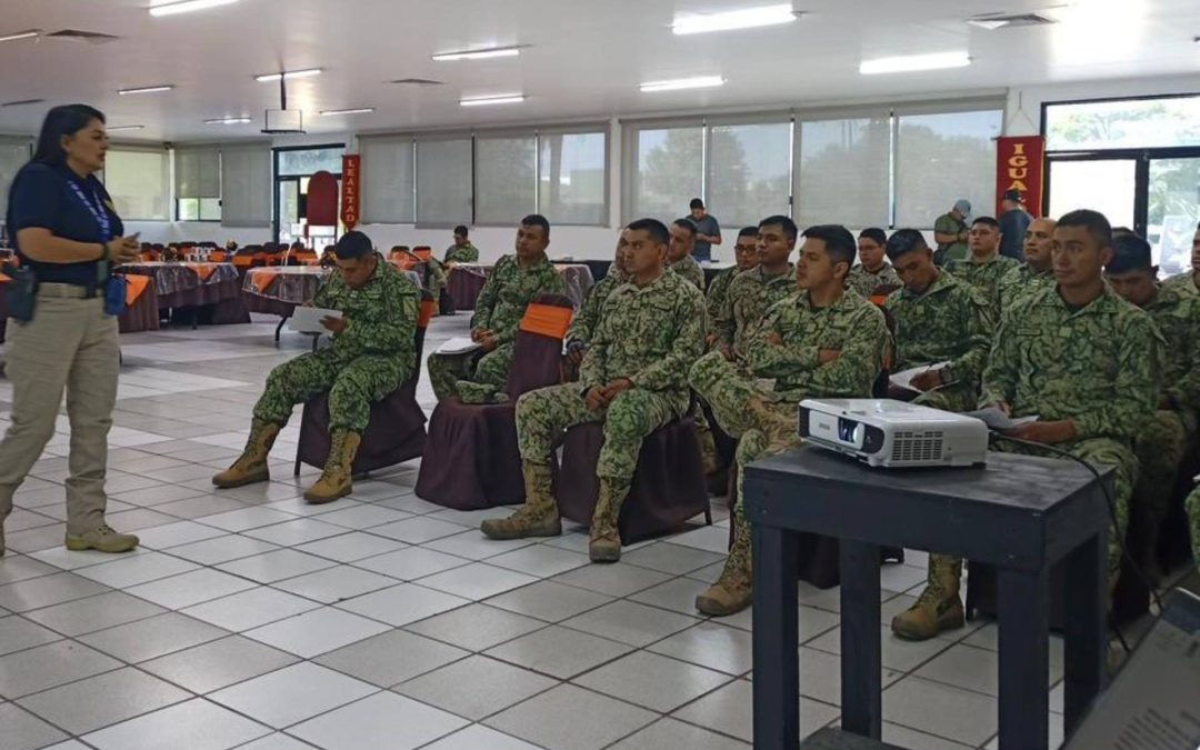 FGE inicia capacitación en Protocolos Nacionales de Actuación para personal de SEDENA y GN en Apatzingán.